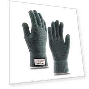 Winter Men's Touchscreen Knit Gloves — Cold Weather Gloves, Homeware Essentials