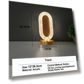 3D Crystal Touch Control Night Light — Night Lights, weve