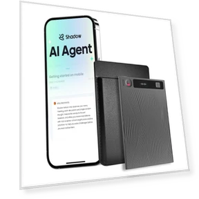 AI Voice Recorder with App Support — Voice Recognition & Productivity Software, Mobvoi