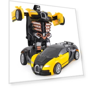 Automatic Deformation Robot Car Toy — Interactive Figures & Robots, Fourall-Model Cars