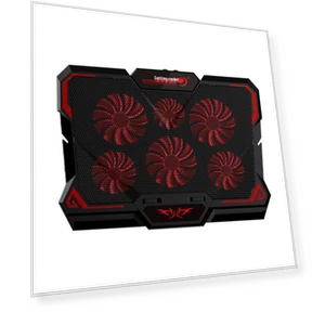 Cooling Stand for Laptop with Touch Control and Six Fans — Cooling Pads & Fans, Polaris star