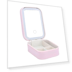 Cosmetic Bag with LED Mirror — Cosmetic Cases, GoolRC