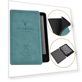 Electronic Book Smart Case Folio Cover — Protective Cases, ZJjiandun