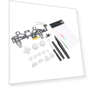 Illuminated D-Pad Face Buttons — Accessories, DIYelecs