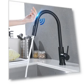 Kitchen Sink Faucet with Smart Touch Sensor — Smart-Touch Kitchen Faucets, Pro DIY Tool