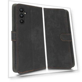 Leather Phone Case Stand with RFID Blocking — Phone Accessories, Smartwatch 2025