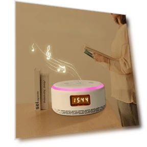 Mini Bluetooth Speaker with Smart Alarm Clock — Portable Audio, Fashionable bags