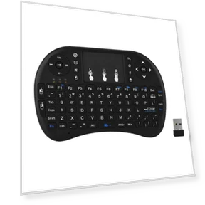 Multifunctional 2.4G Mini Wireless Fly Air Mouse Touch Keyboard — Keyboards, DIYelecs