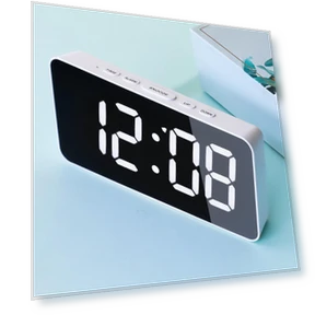 Radio-Controlled Digital Alarm Clock — Alarms & Clocks, Fashionable bags