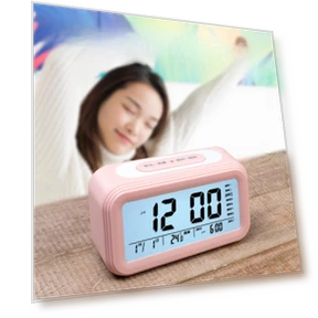 Smart Alarm Clock with Voice Features — Alarms & Clocks, Fashionable bags