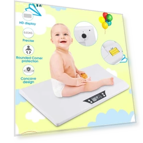 Smart Electronic Scale for Newborns, Pets, and Household Use — Baby Scales, Pro DIY Tool