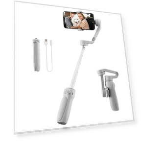 Smartphone Gimbal with Telescopic Compact Folding Design — Steady Shots, Zhiyun
