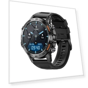 Smartwatch with Bluetooth Calling and Fitness Tracker — Smartwatches, Along Watch Choice