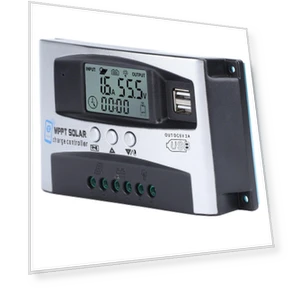 Solar Charge Controller with Bluetooth App Control — Power Management, Fishine