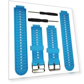 Solid Color Soft Silicone Watch Band — Bands