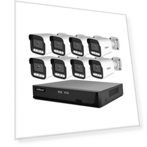 8-CH POE Camera Network Video Recorder Kit — Complete Surveillance Systems, SriHome