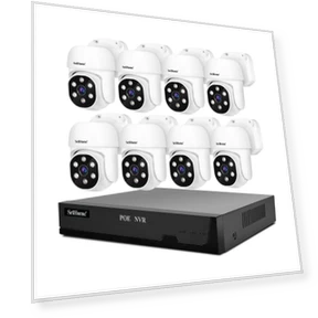 8-Channel PoE Camera Network Video Recorder Kit — Complete Surveillance Systems, SriHome