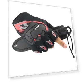 Bike Half-Finger Gloves — Gloves, Freedom Outdoors