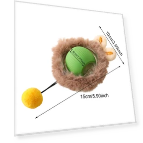 Interactive Cat Toy Ball — Cat Playthings, Smart Pet Supplies