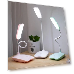 LED Desk Lamp with Adjustable Brightness — Study & Desk Lighting, MnnWuu