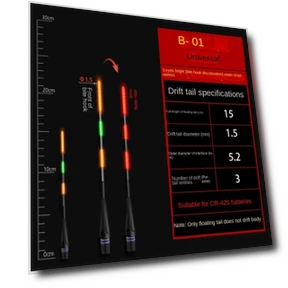 Super Bright LED Smart Fishing Float — Bite Indicators, hengchang