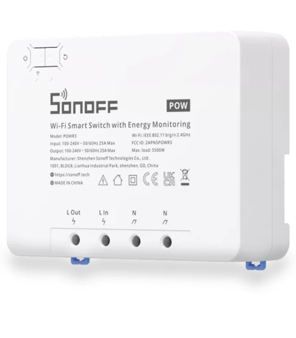 High Power Smart Switch — Smart Home Hubs & Controllers, Sonoff