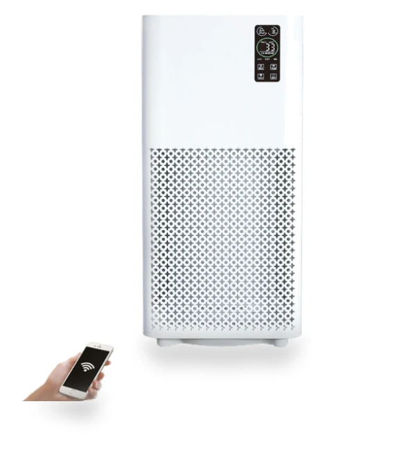 Intelligent Air Purifier with Negative Ion Technology — Air Ionizers