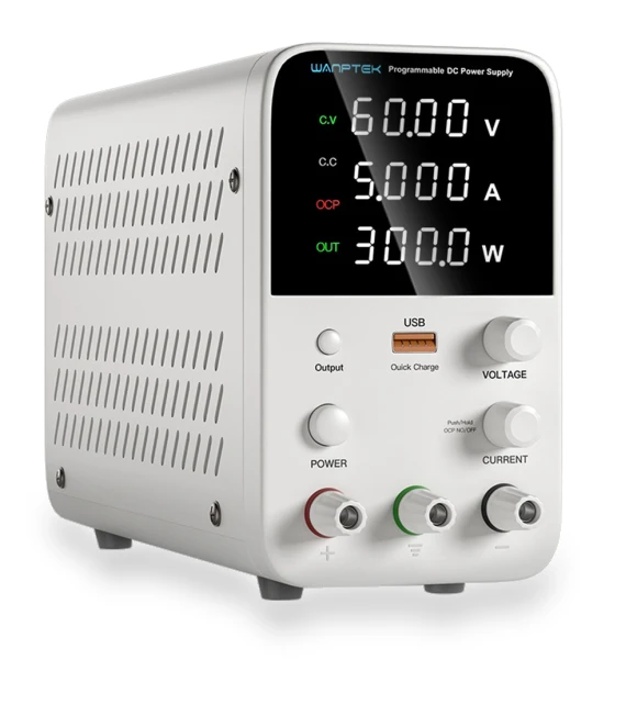 Programmable Regulated DC Power Supply 60V 5A — Power Solutions & Surge Protection, WANPTEK