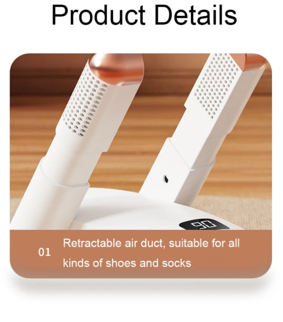 Portable Shoe Dryer with UV Light for Bacteria Deodorizing — Shoe Dryers, IntelliDry
