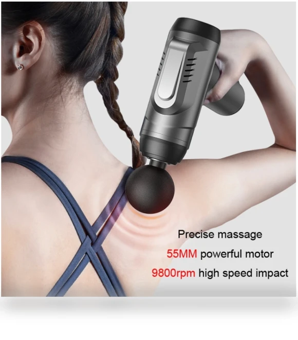 6 Speed Intelligent Fascia Gauge Muscle Relaxation Massager — Back Relief Solutions, Konka