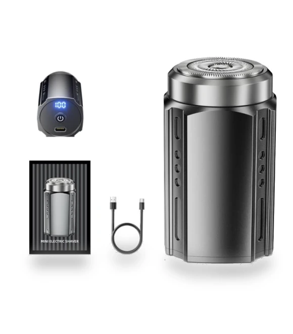 Intelligent Digital Electric Shaver — Grooming Essentials