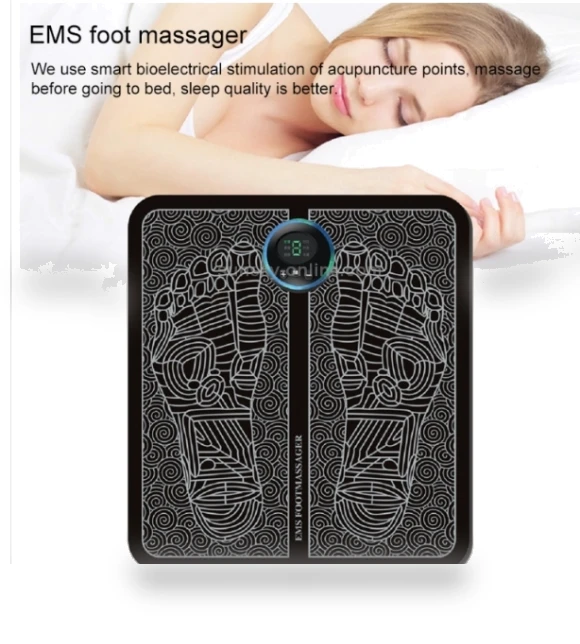 Intelligent Foot Massage Pad with EMS Microcurrent Technology — Foot Care Solutions
