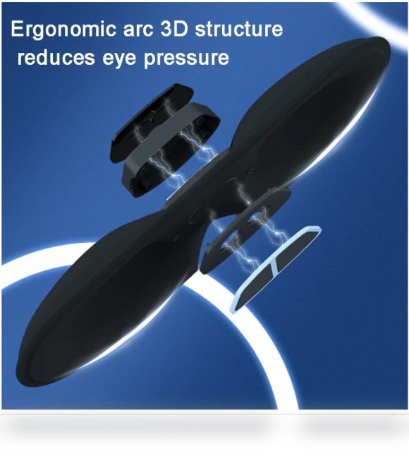 Intelligent Massage Eye Mask with Vibration for Sleep Improvement and Fatigue Relief — Rollers & Pens