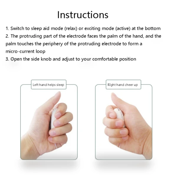 Microcurrent Sleep Aid Intelligent Fast Sleeping Sleeper — Medicinal Aids, Handy ES