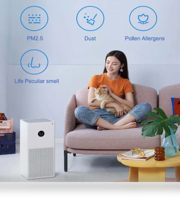 Smart Air Purifier 4 Lite — Activated Carbon Air Purifiers, Xiaomi