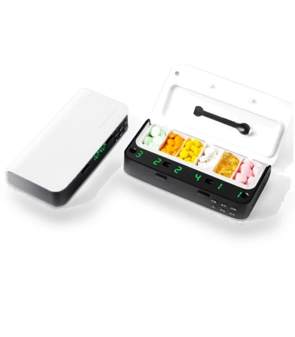 Intelligent Electronic Small Pill Box with Reminder — Medication Accessories