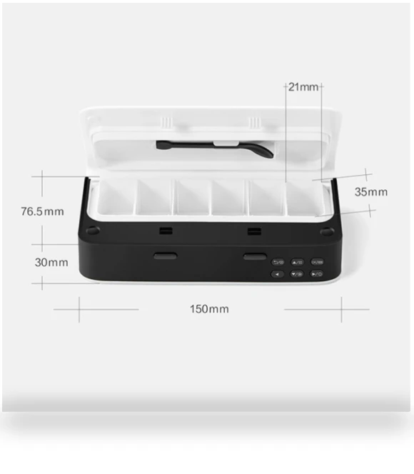 Intelligent Electronic Small Pill Box with Reminder — Medication Accessories