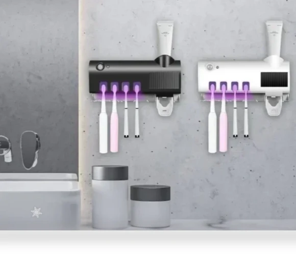 Smart UV Sterilizing Toothbrush Holder — Travel Toothbrush Holders