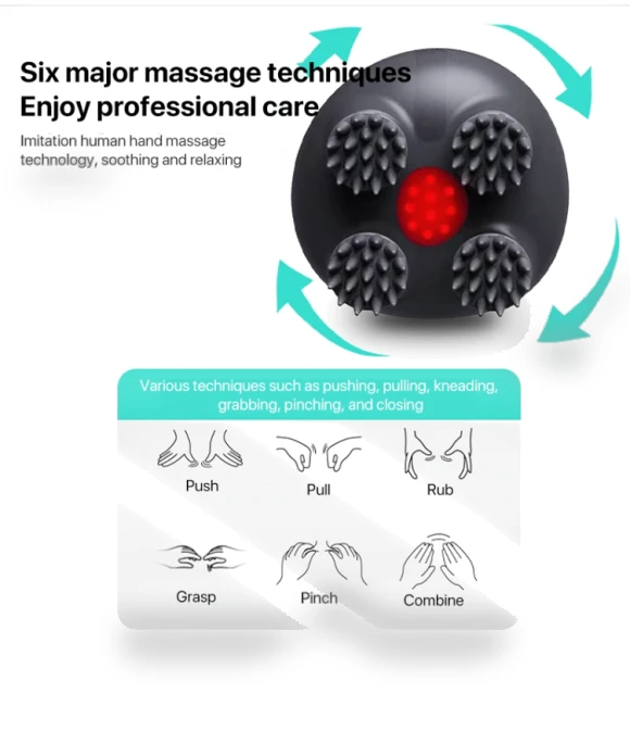 Intelligent Head and Eye Massager — Back Relief Solutions, Yesido