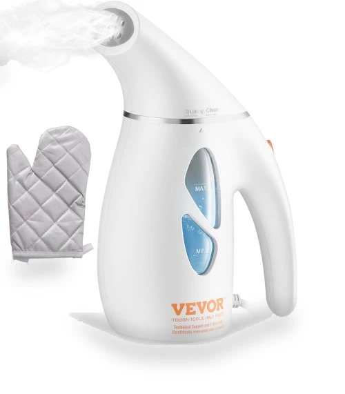 Portable Handheld Fabric Steamer 900W with Detachable Water Tank — Garment Steamers, VEVOR