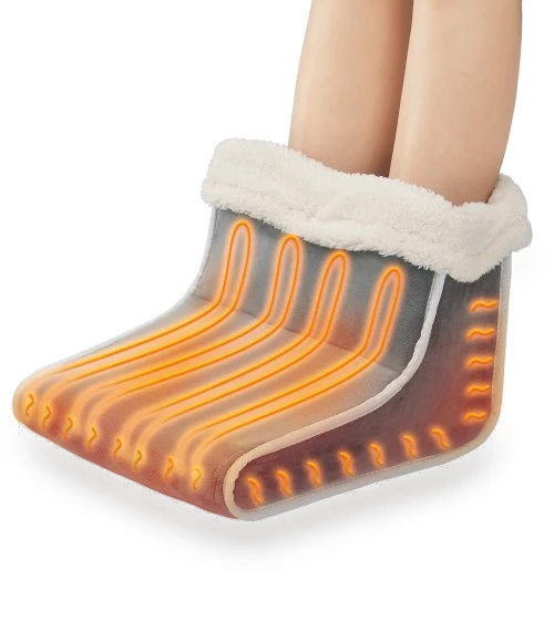 Electric Foot Warmer Slippers with Smart Timer — Beverage Warmers, VEVOR