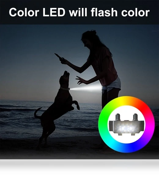 Intelligent Dog Training Device with Two-Color Light Design, Ultrasonic Dog Training, IPX7 Waterproof — Anti-Bark Training Devices, NONAME