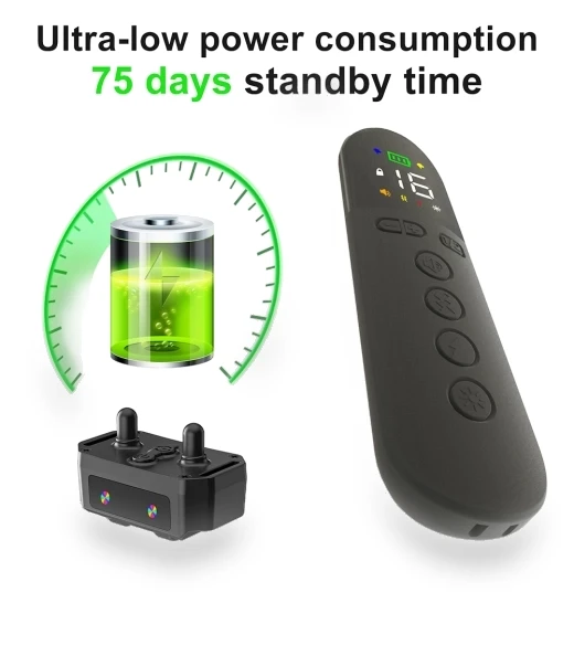 Intelligent Dog Training Device with Two-Color Light Design, Ultrasonic Dog Training, IPX7 Waterproof — Anti-Bark Training Devices, NONAME