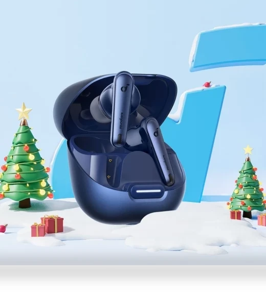 Soundcore Liberty 4 NC Earbuds TWS Headphones with Adaptive ANC 2.0 — In-Ear Headphones, Anker
