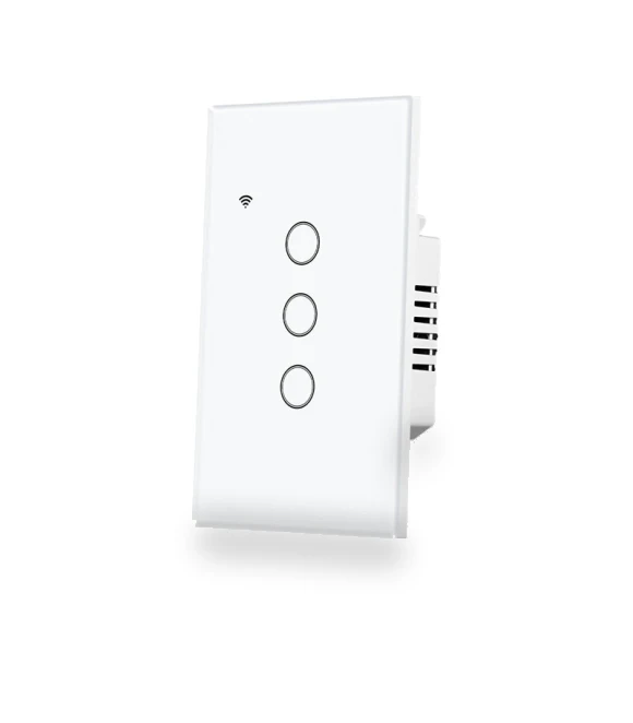 Smart WiFi Light Switch with Touch Glass Panel — Smart Home Modules, MoesHouse