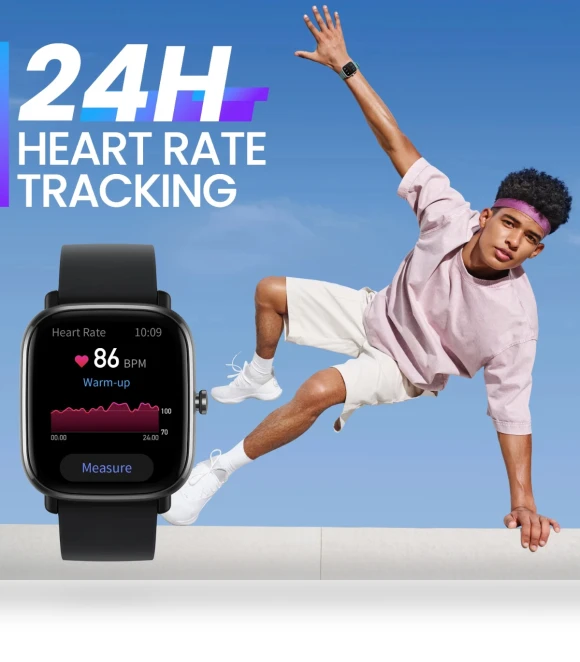 Upgraded Smartwatch with 68 Sports Modes — Smartwatches, Amazfit