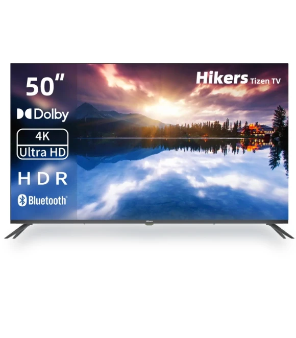 50" TV — Television, Hikers
