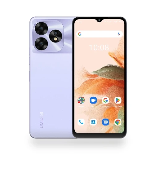 Smartphone with Face ID & Side Fingerprint — Screen Protectors, UMIDIGI