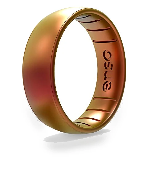 Classic Legend Silicone Ring - Ultra Comfortable, Breathable, Safe Wedding Band — Smart Rings, Enso Rings