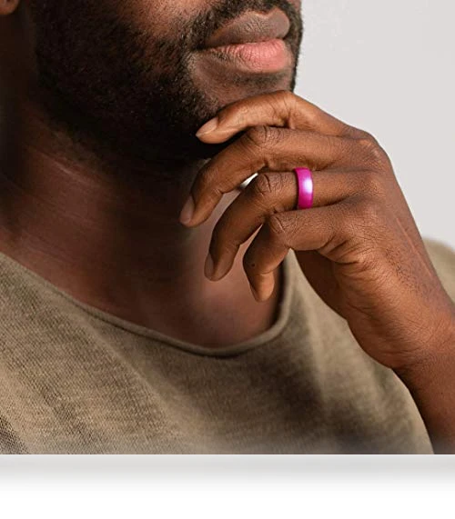 Classic Legend Silicone Ring - Ultra Comfortable, Breathable, Safe Wedding Band — Smart Rings, Enso Rings